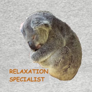 Koala Relaxation Specialist T-Shirt